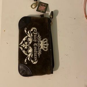 Juicy Couture Brown Wristlet